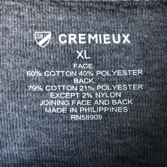 Worn once! - DANIEL CREMIEUX Thick & Warm 2-Button Henley Pullover - Picture 2 of 7